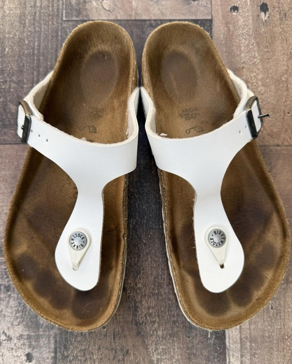 White Birkenstock Women's Sandals