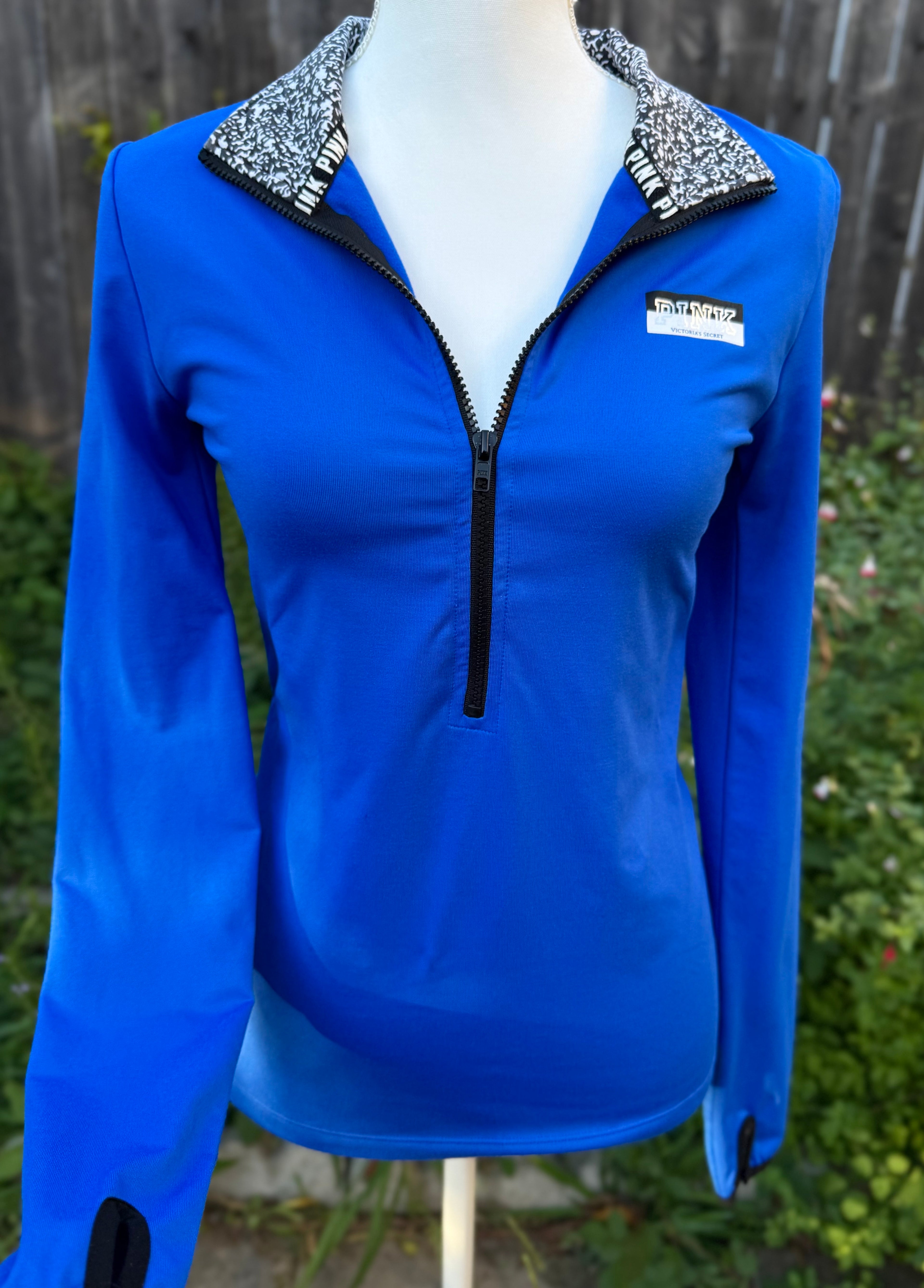 Victoria Secret Pink Size S Royal Blue Ultimate Top