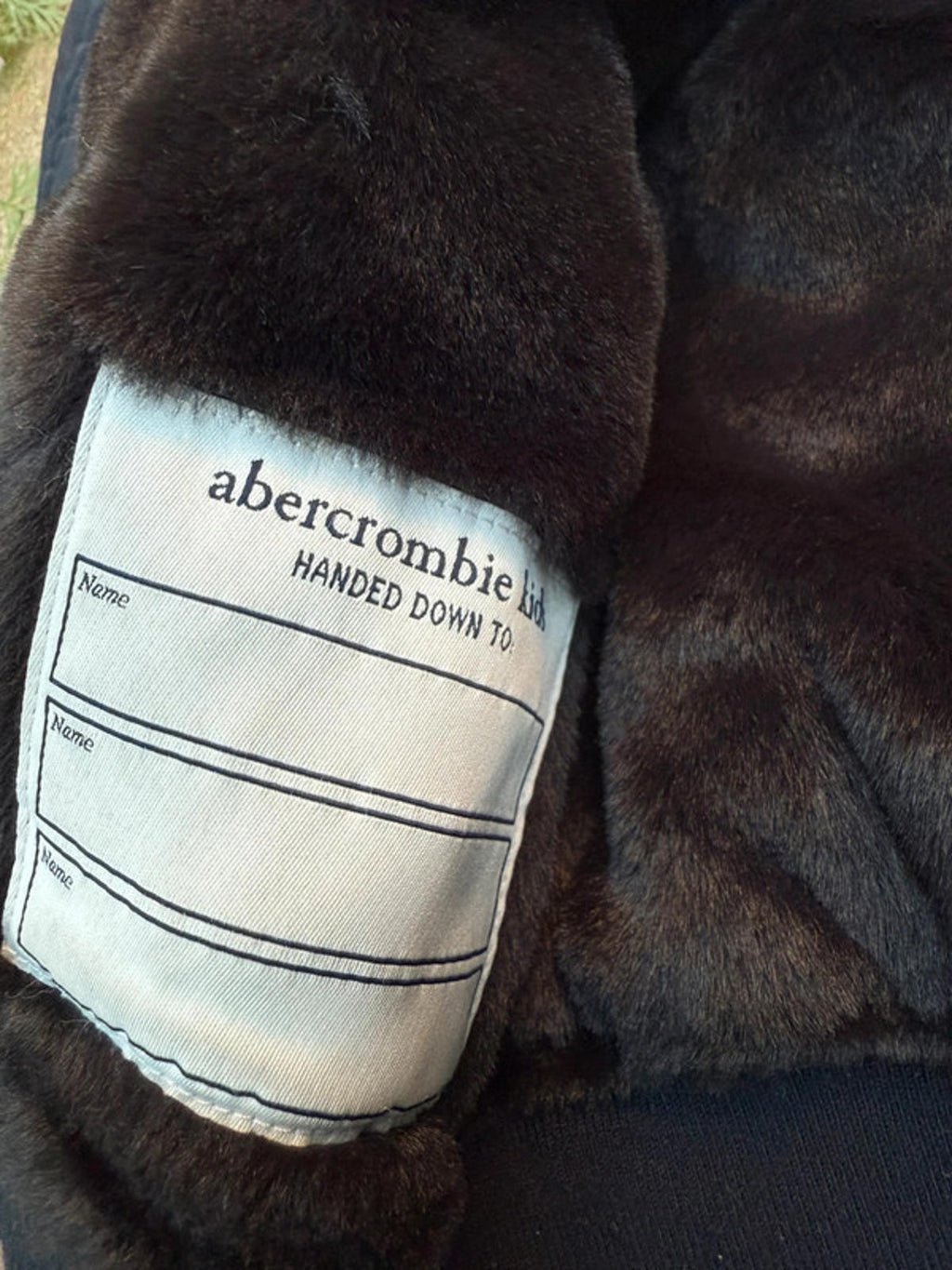 Abercrombie & Fitch Boys Black Jacket Size 7 8
