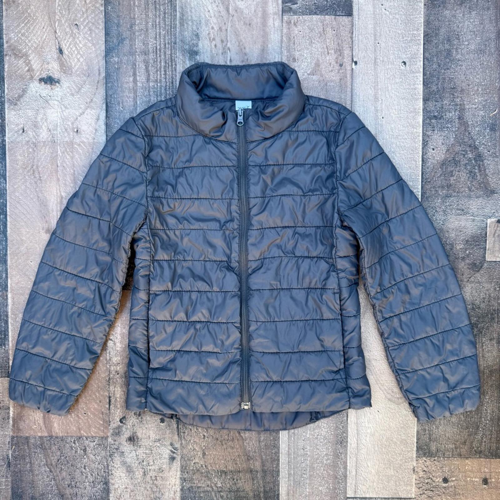 Old Navy Kids Boys Or Girl Unisex Gray Puffer Jacket  XS 5