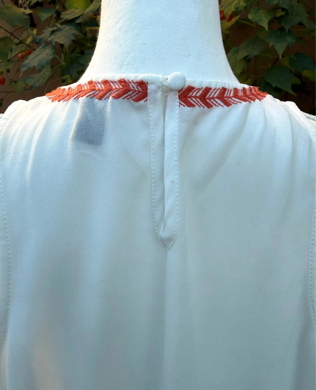 Forever 21 Aztec Beaded Flowy Tank Top Women Size M