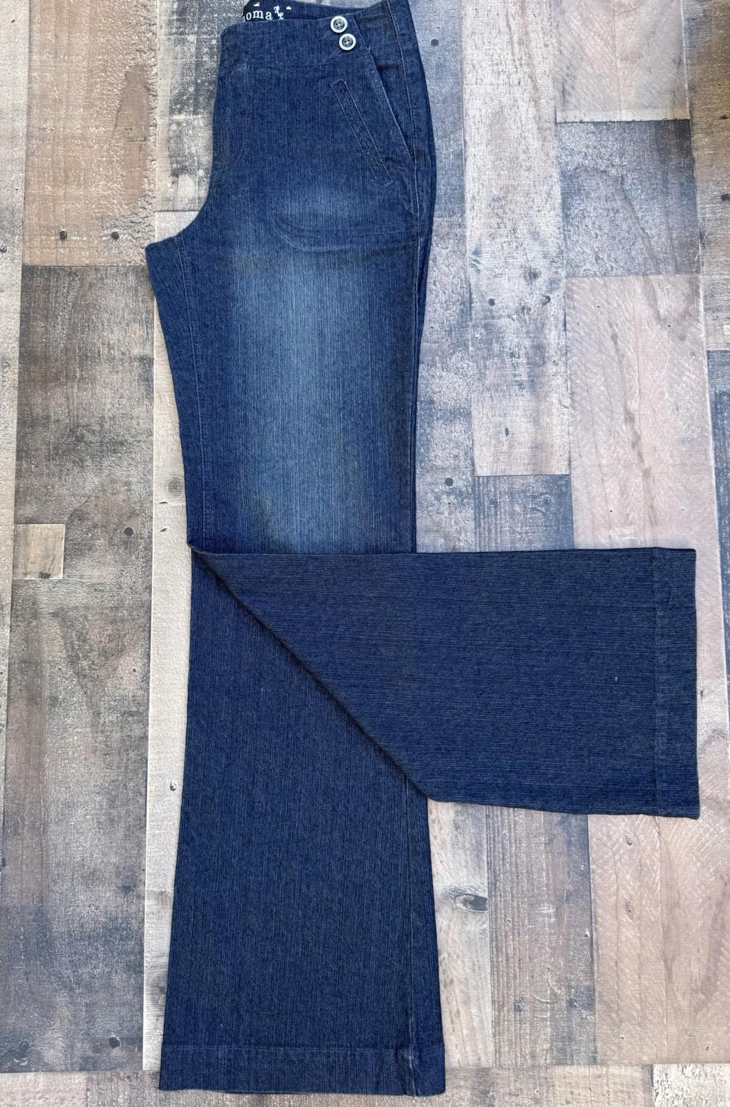 Sonoma Life + Style Modern Trouser Denim Wide Leg Women’s Pant Size 4