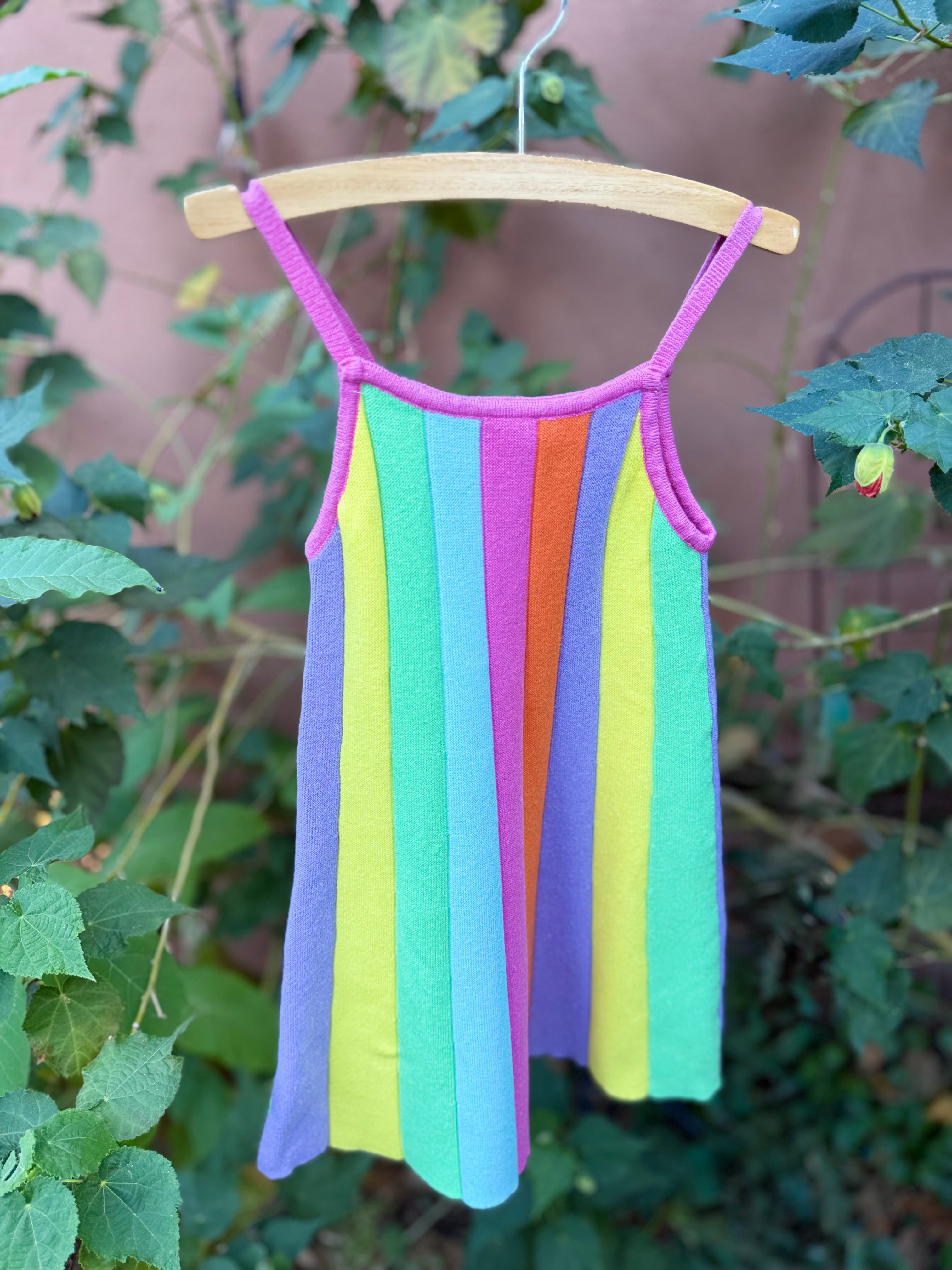 SHEIN Kid Girl Stripe Light Weight Top Or Dress