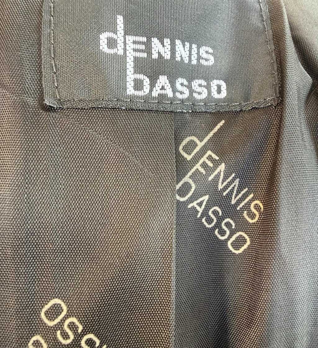 Dennis by Dennis Basso Luxurious Black Faux Fur Coat women’s Size XL