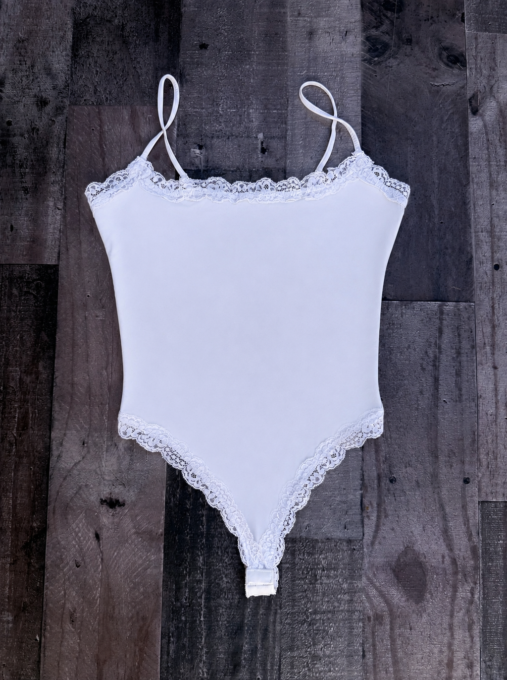 Suuksess 1 Piece White Lace Body Suit Size M
