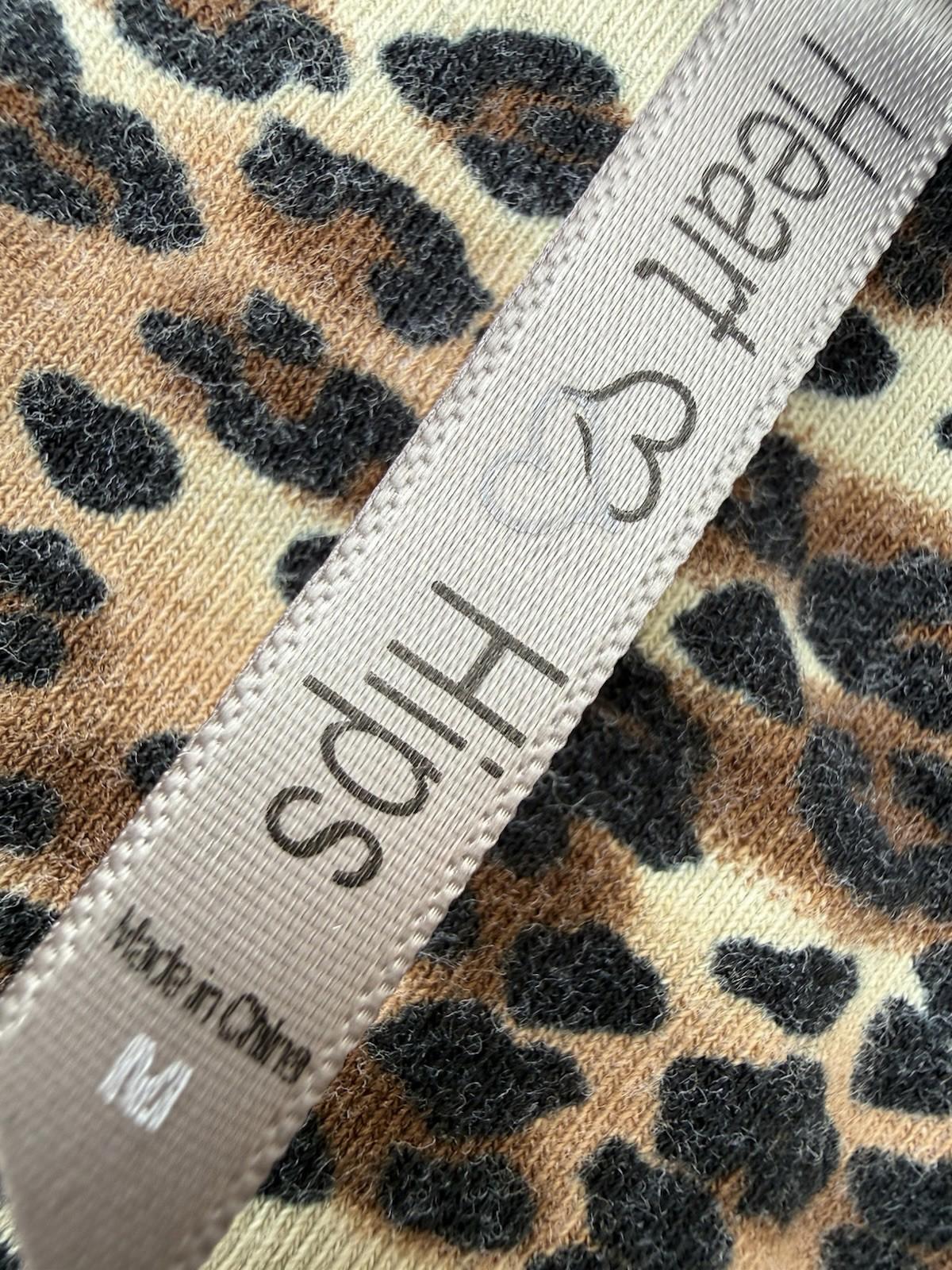 Heart & Hips Leopard Print & Lace Tank Top Size M