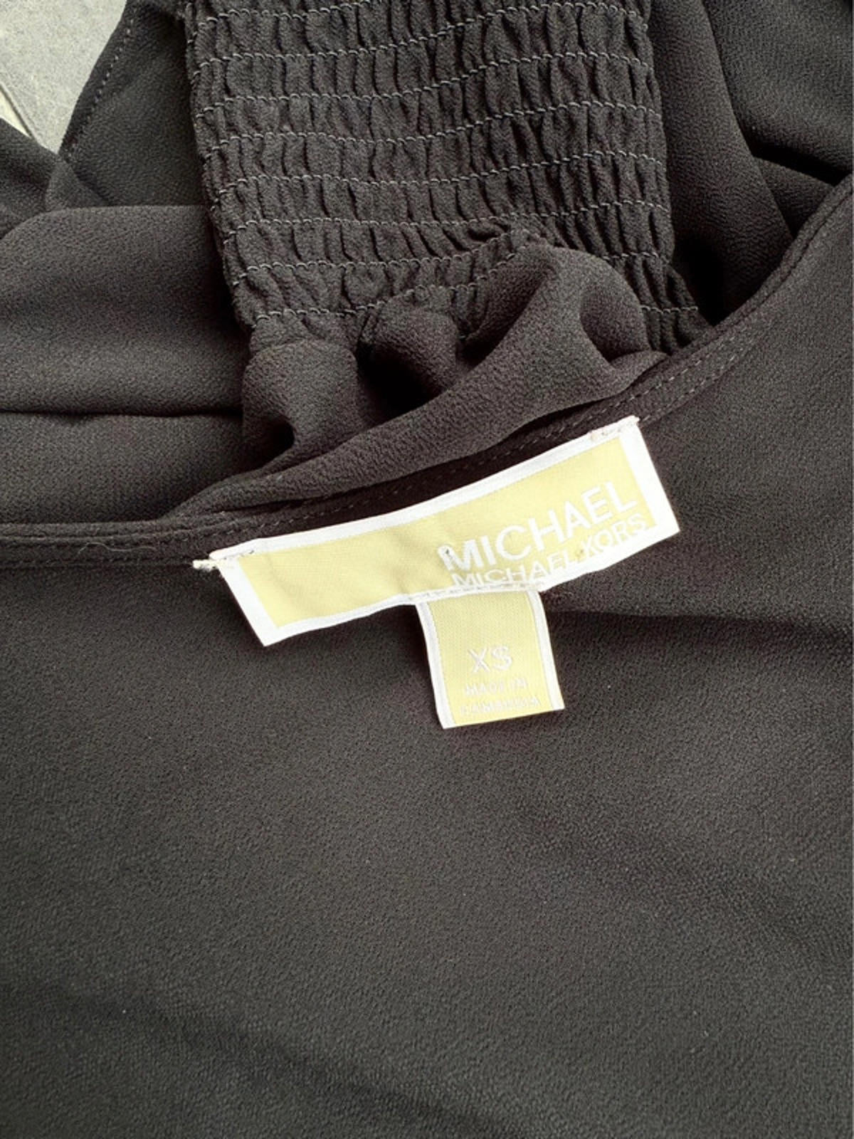 Michael Kors Black Ruffled Cocktail Women’s Dress Women's Size XS