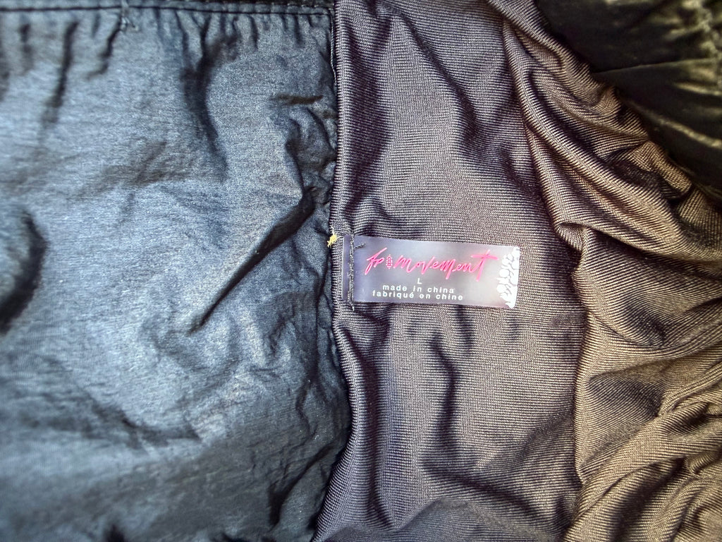 Free People Movement Women’s High Wasted Black Active Running Shorts Size L