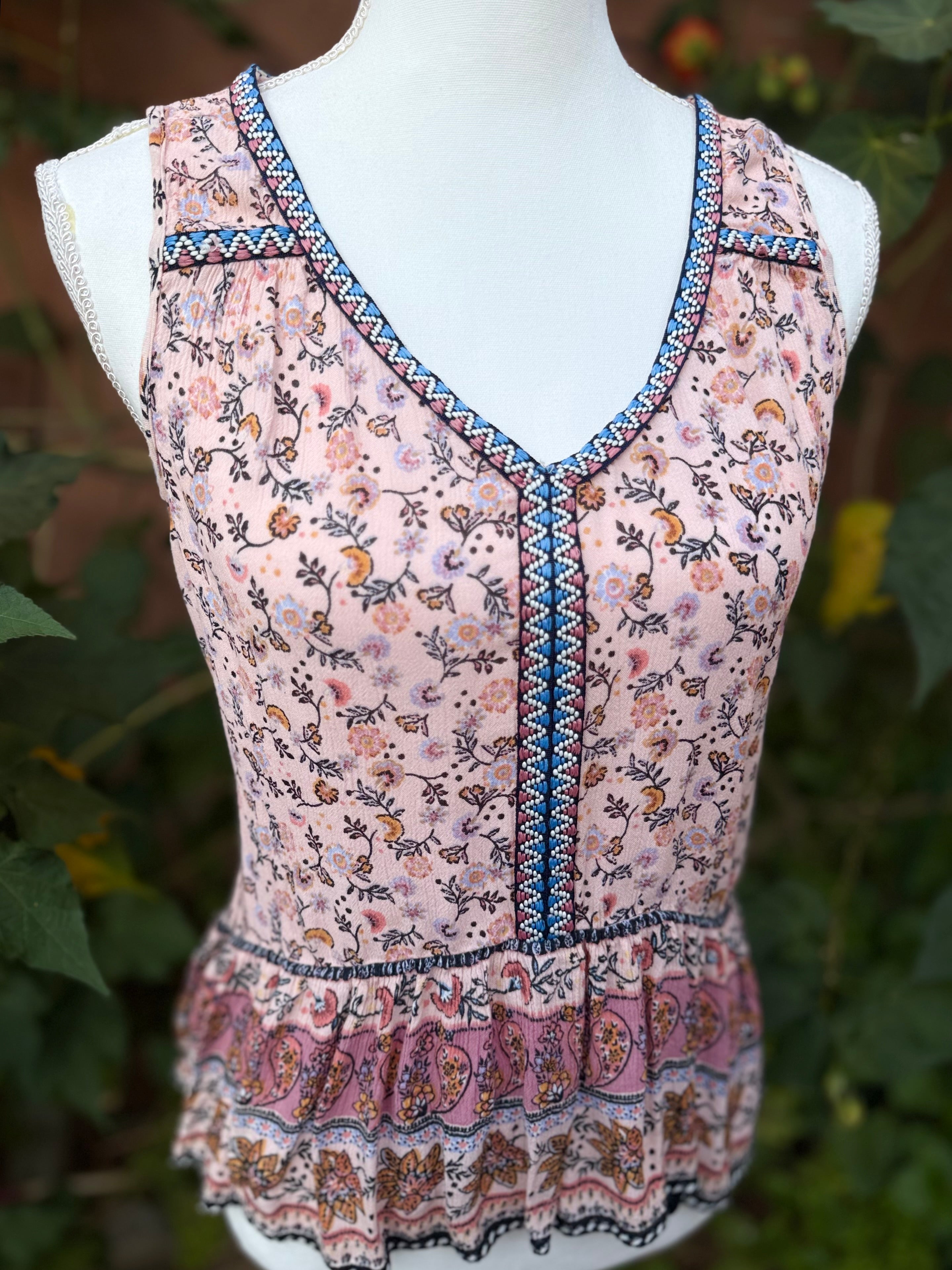 Patrons Of Peace Floral Top