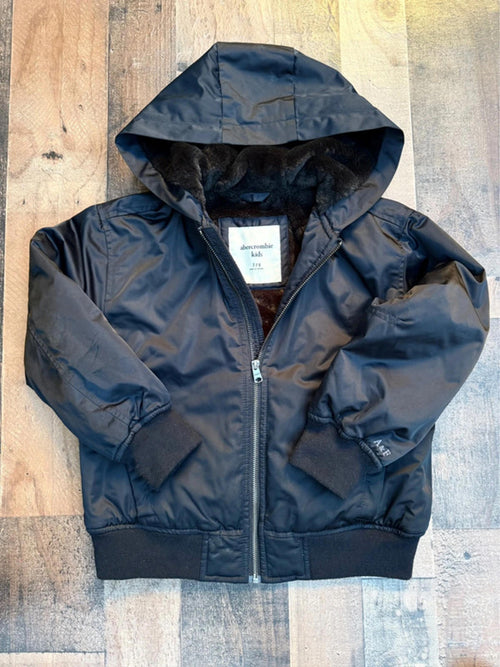 Abercrombie & Fitch Boys Black Jacket Size 7 8