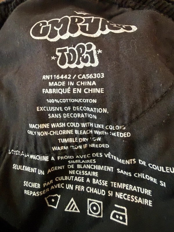 Empyre Black Corduroy Pants Size 4 (Measurements Below)
