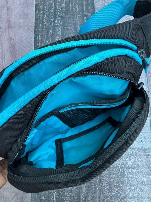 Quicksilver Y2K Vintage Mens Fanny Pack 14x7 1/2