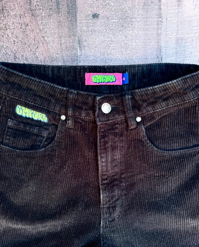 Empyre Black Corduroy Pants Size 4 (Measurements Below)