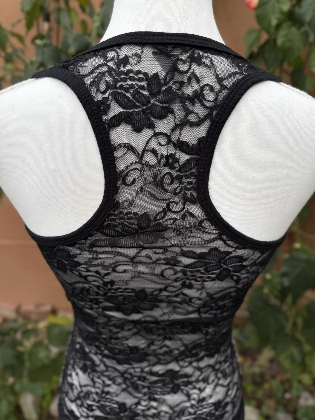 Heart & Hips Leopard Print & Lace Tank Top Size M