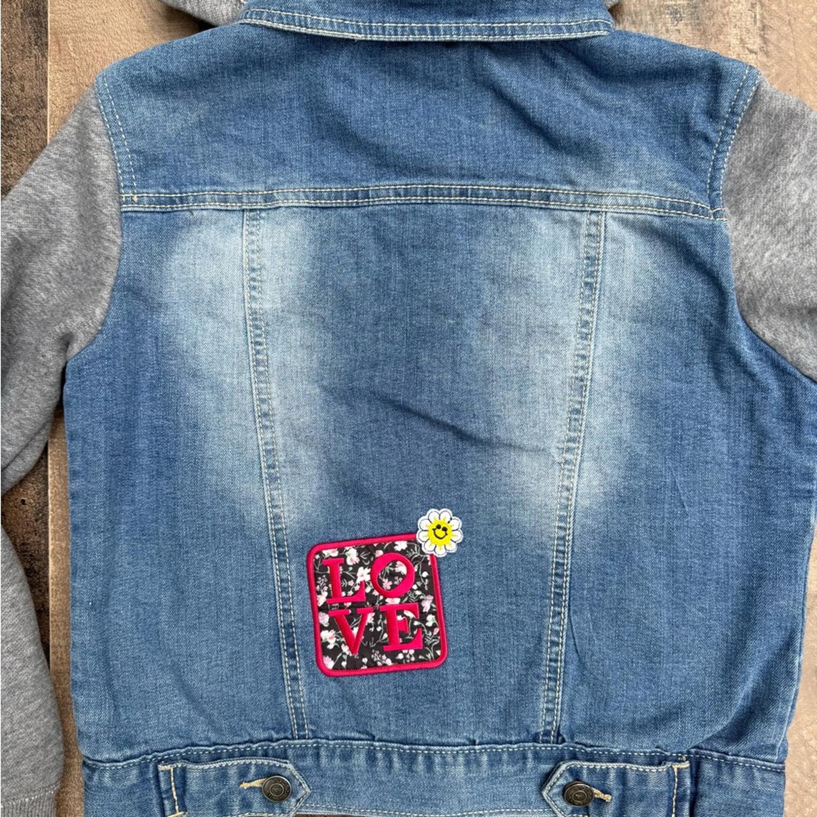 Vigoss Kids Denim Jacket Patchwork Size 10