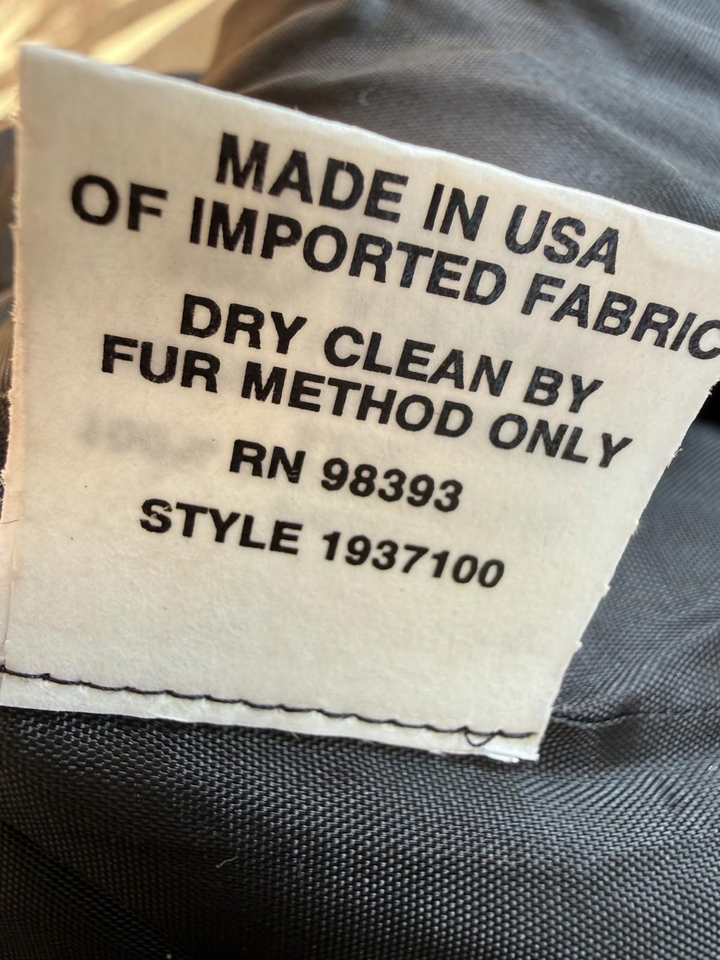 Dennis by Dennis Basso Luxurious Black Faux Fur Coat women’s Size XL