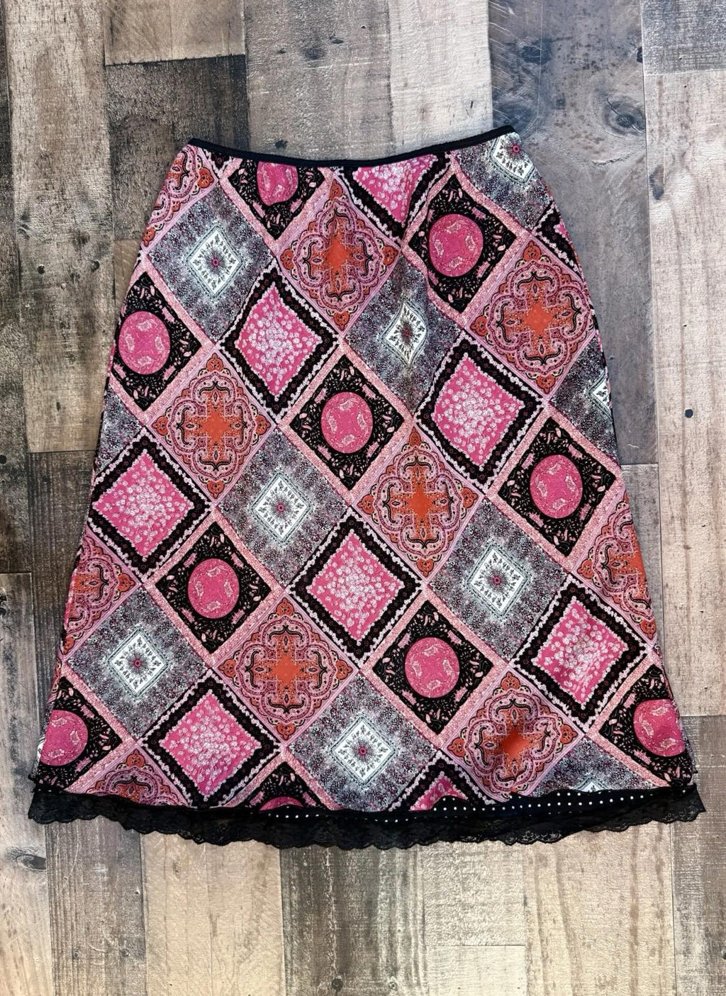 Versailles New York Vintage Boho Skirt  Size S