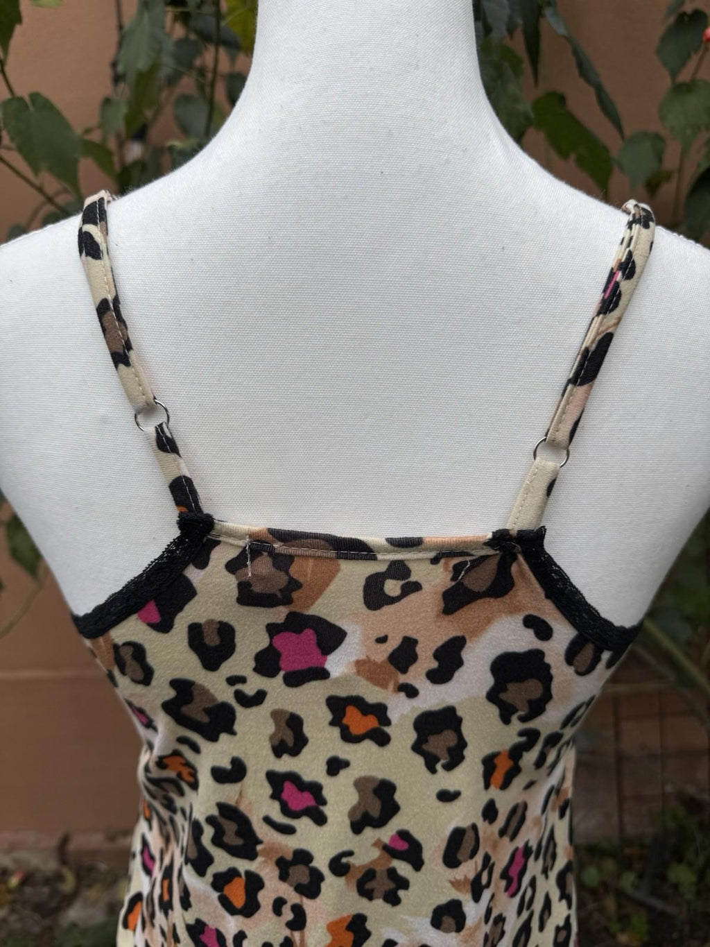 Leopard Print Love To Slip Dress Night Gown Women’s Size Small S