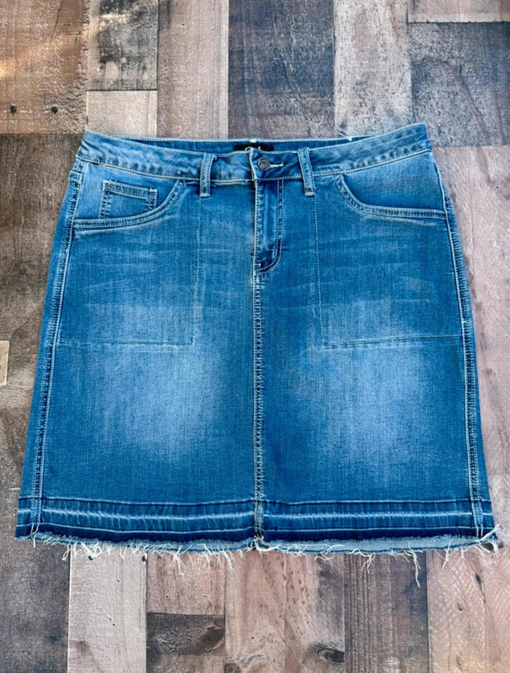 Earl Jean Denim Midi Skirt Women’s Size 14